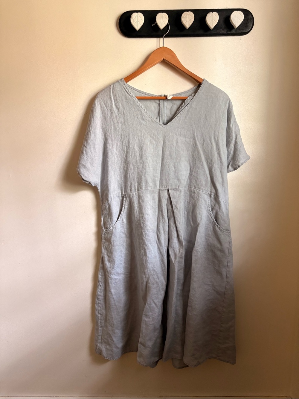 Grae Cove 100% Linen Midi Dress